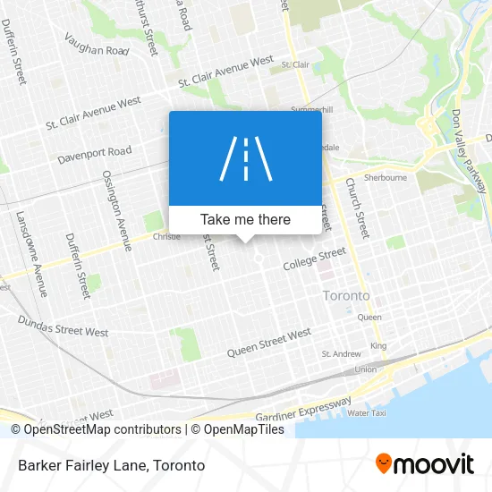 Barker Fairley Lane map