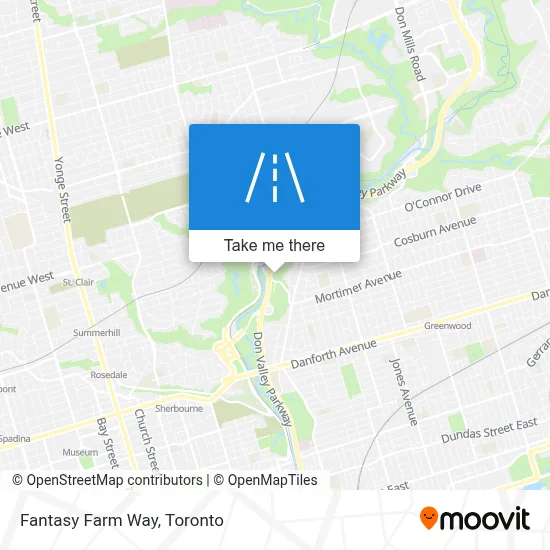 Fantasy Farm Way map