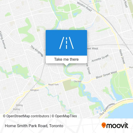 Home Smith Park Road map