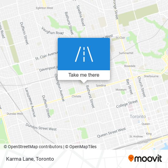 Karma Lane map