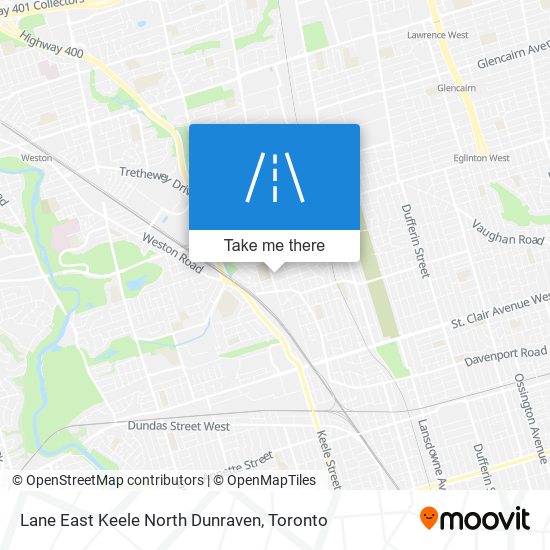 Lane East Keele North Dunraven plan