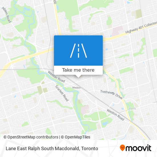 Lane East Ralph South Macdonald map