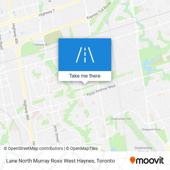 Lane North Murray Ross West Haynes map