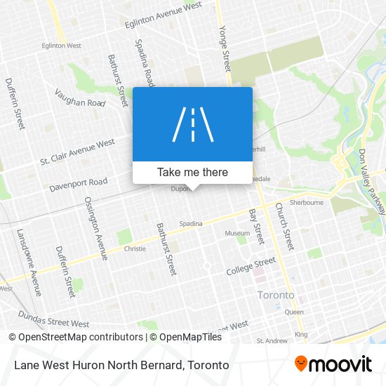 Lane West Huron North Bernard map