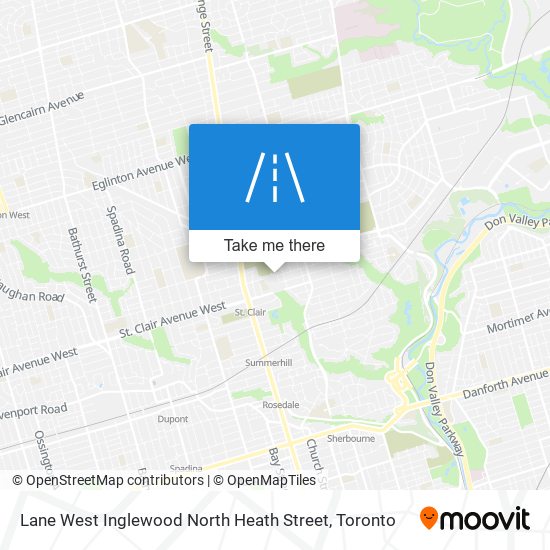 Lane West Inglewood North Heath Street plan