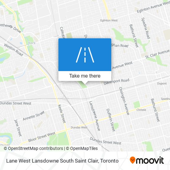 Lane West Lansdowne South Saint Clair plan