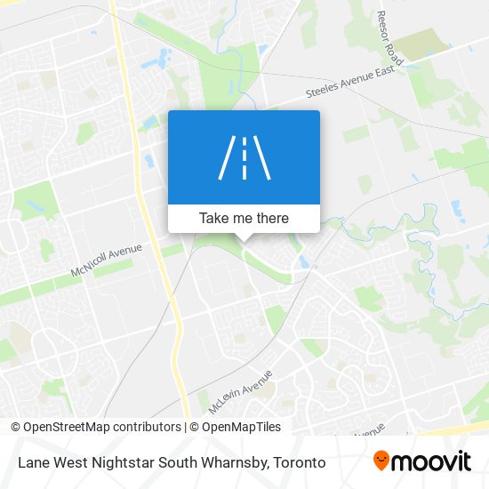 Lane West Nightstar South Wharnsby map