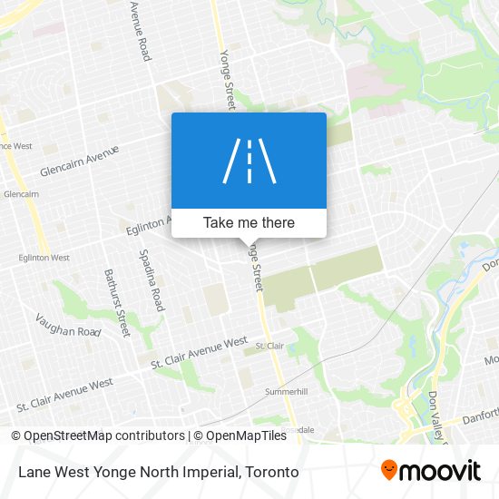 Lane West Yonge North Imperial plan