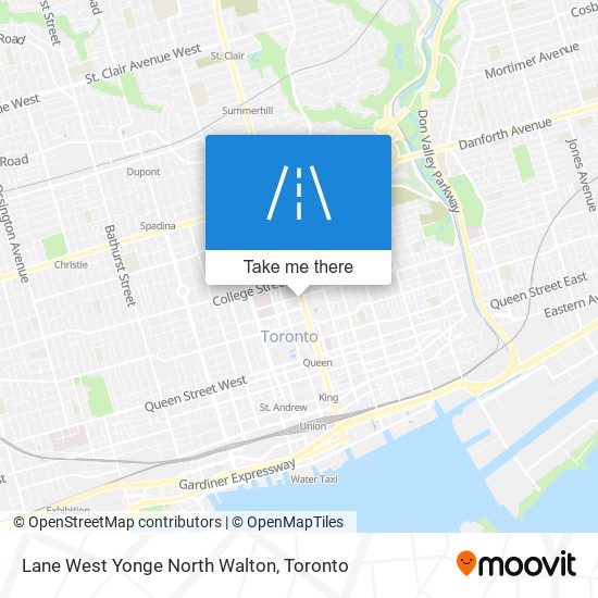 Lane West Yonge North Walton plan