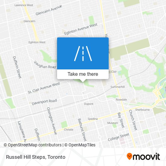 Russell Hill Steps plan