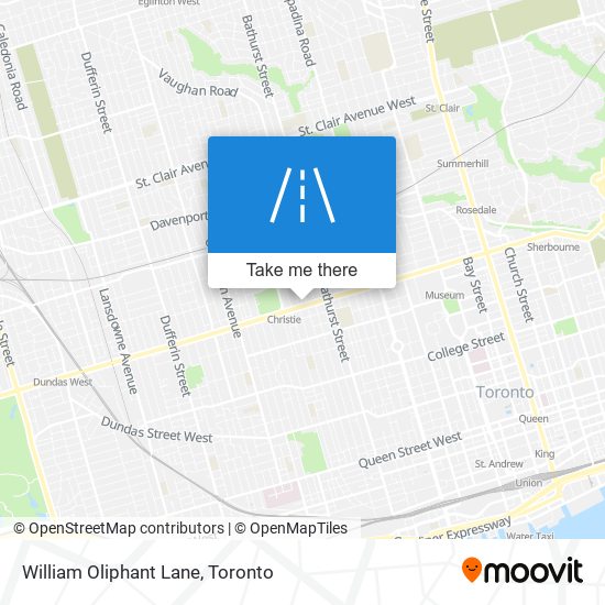 William Oliphant Lane plan