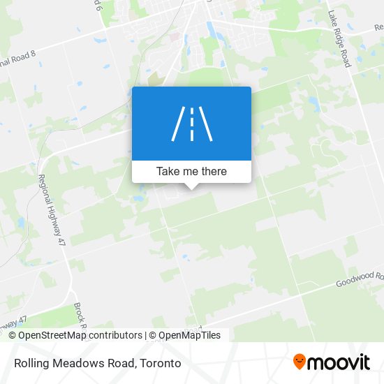 Rolling Meadows Road map