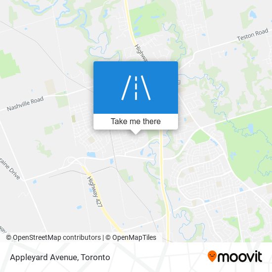 Appleyard Avenue plan