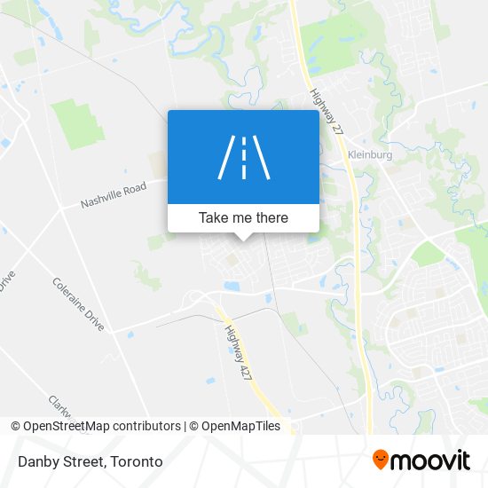 Danby Street map