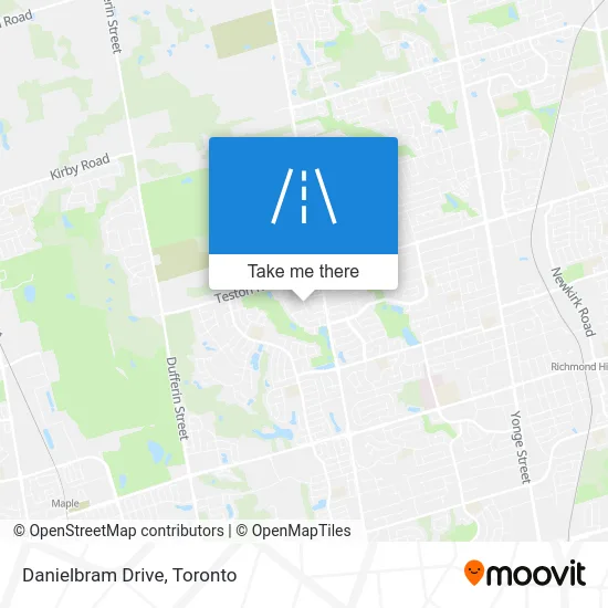Danielbram Drive map