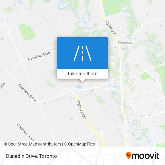 Dunedin Drive map