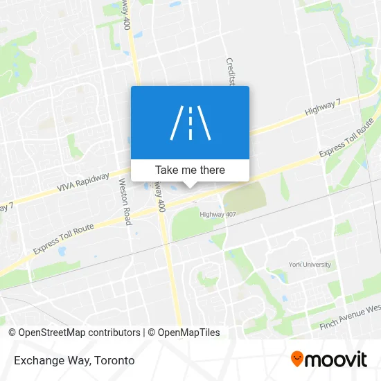 Exchange Way map