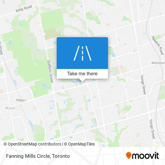 Fanning Mills Circle map