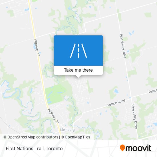 First Nations Trail plan