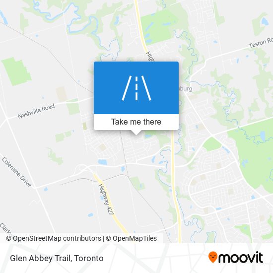 Glen Abbey Trail map