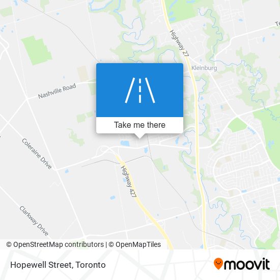 Hopewell Street map