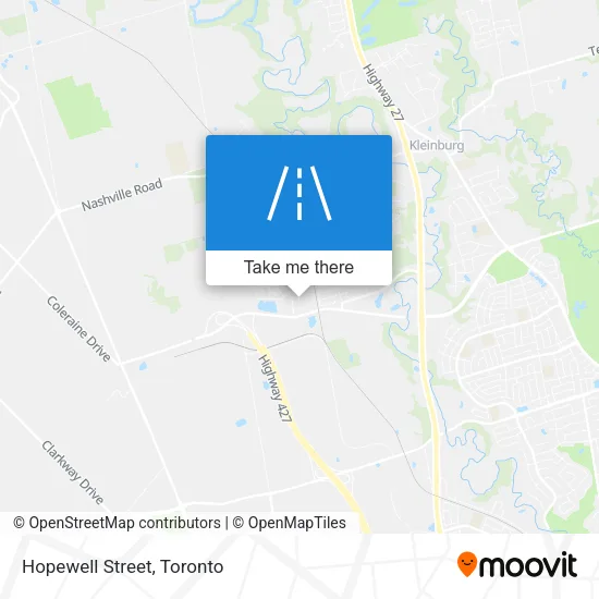 Hopewell Street map