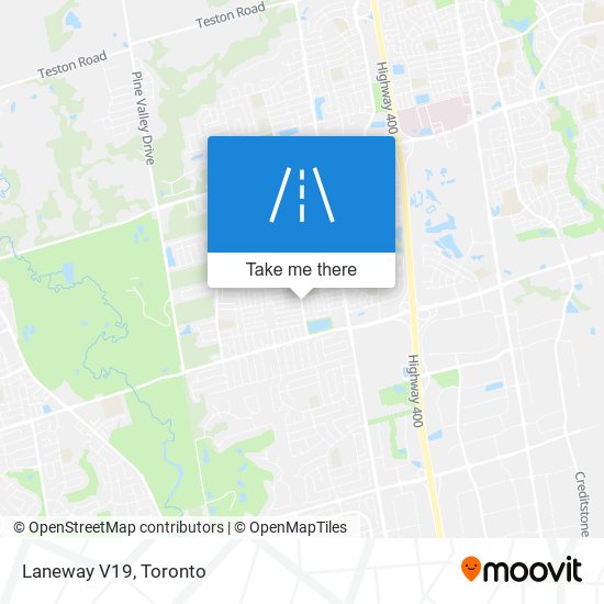 Laneway V19 map