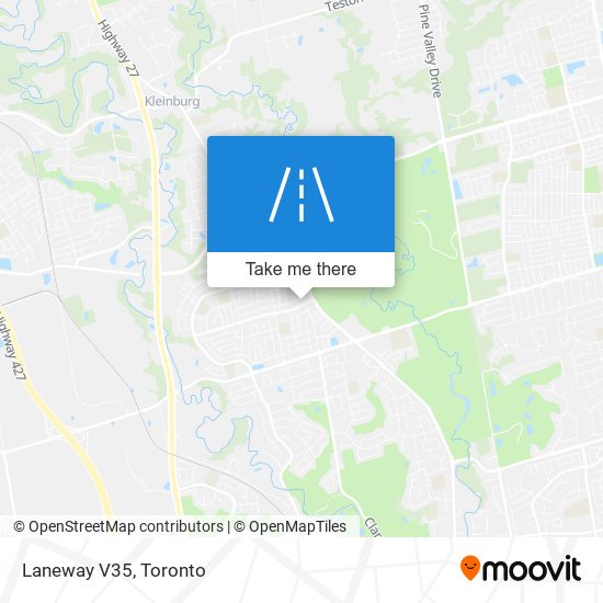 Laneway V35 map