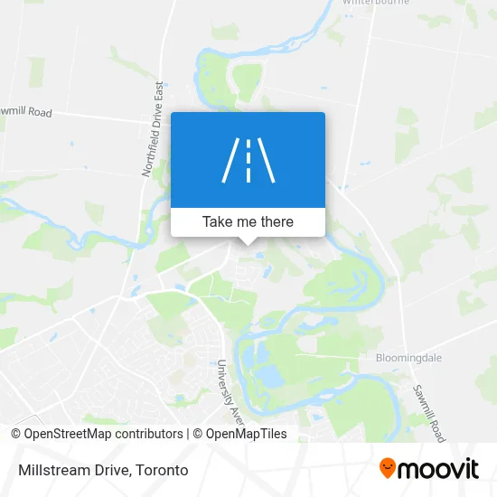 Millstream Drive map