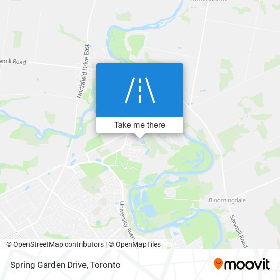 Spring Garden Drive map