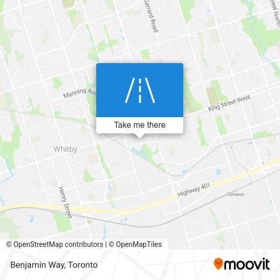 Benjamin Way map