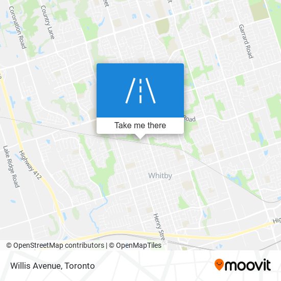 Willis Avenue map