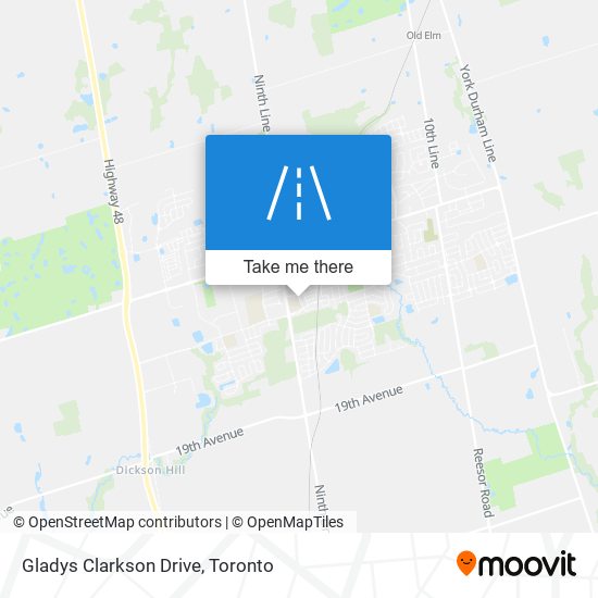 Gladys Clarkson Drive map