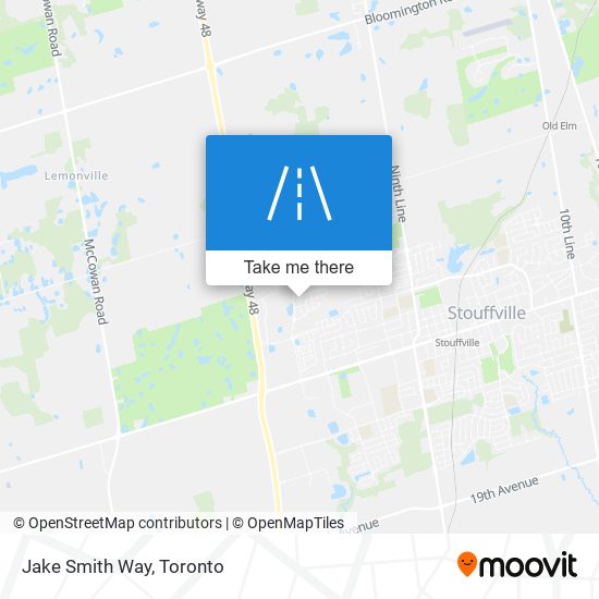 Jake Smith Way map