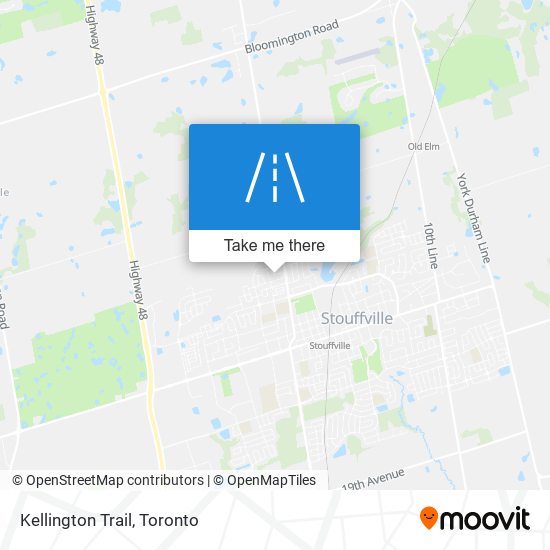 Kellington Trail map