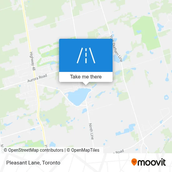 Pleasant Lane map