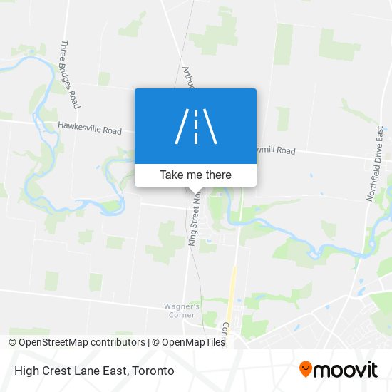 High Crest Lane East plan
