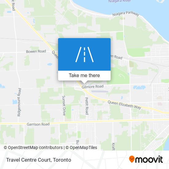 Travel Centre Court plan