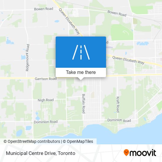Municipal Centre Drive map
