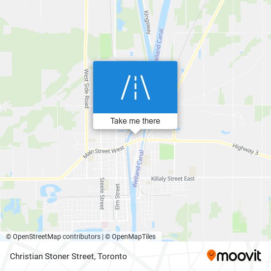 Christian Stoner Street map