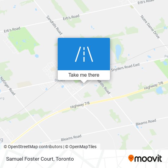 Samuel Foster Court map