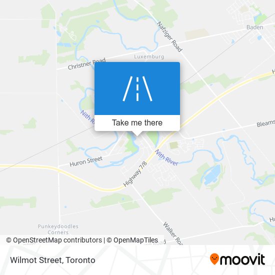 Wilmot Street map