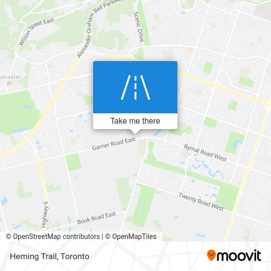 Heming Trail map