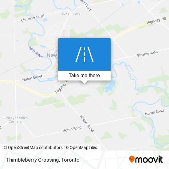 Thimbleberry Crossing plan