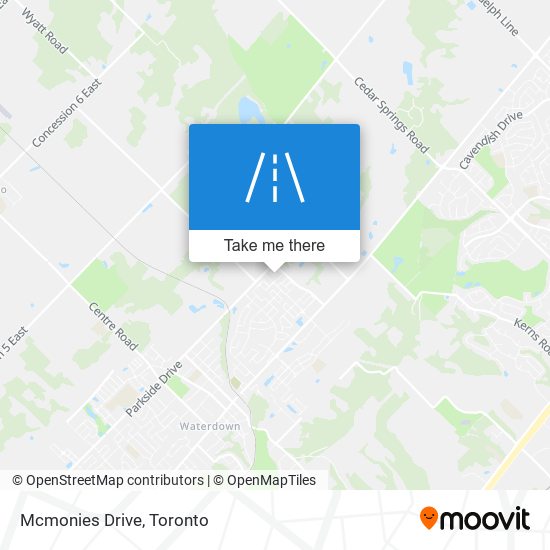 Mcmonies Drive plan