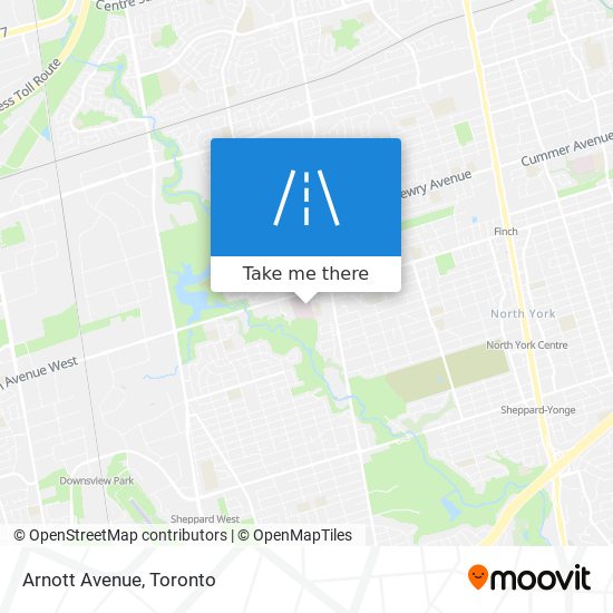 Arnott Avenue map