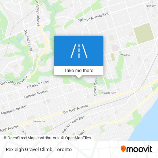 Rexleigh Gravel Climb map