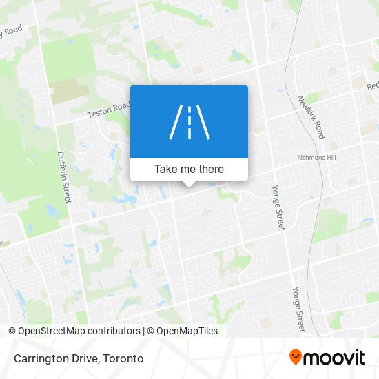 Carrington Drive map