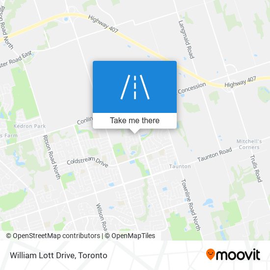 William Lott Drive map