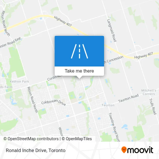 Ronald Inche Drive map